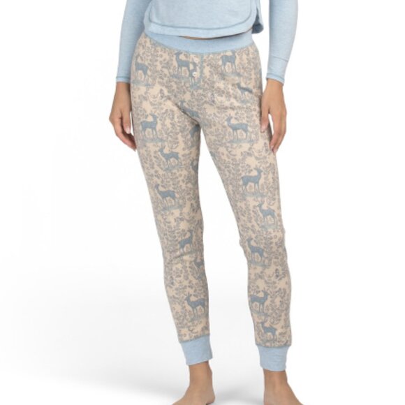 NEW FREE PEOPLE 2pc Chill Evening Pajamas Set  in Snow for women 1125 3s2 - Picture 5 of 5